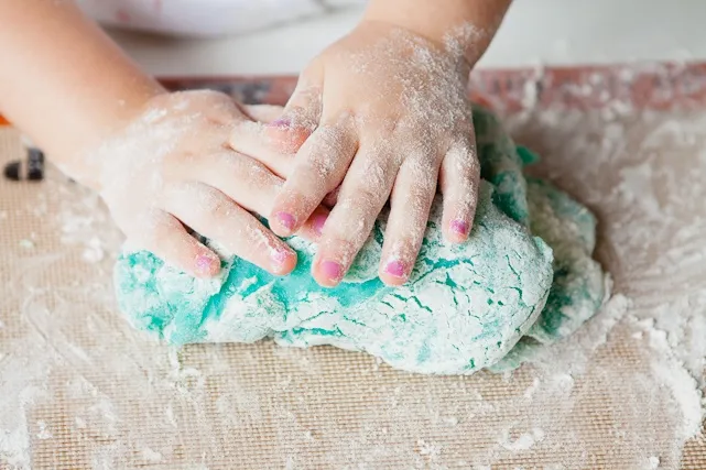 Kneading Dough | Jumpstart Preschool Daycare & Activity Center Pune