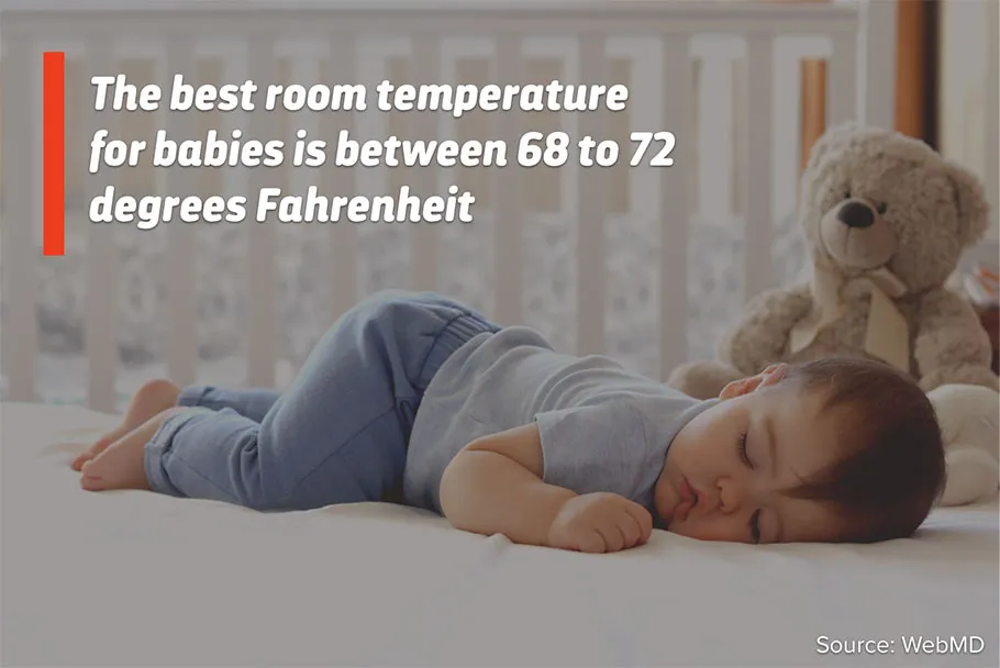 Choosing the Ideal Baby Room Temperature for Newborns & Infants | Layla