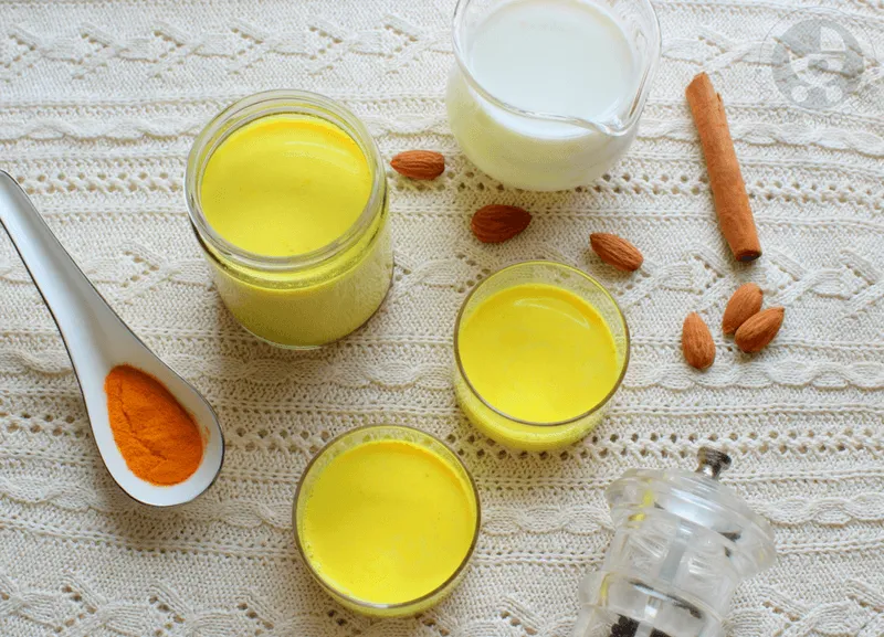 Golden Turmeric Milk for Toddlers