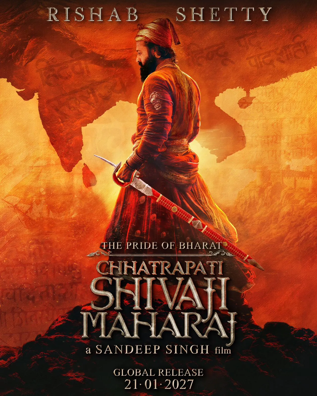 Rishab Shetty chhatrapati Shivaji
