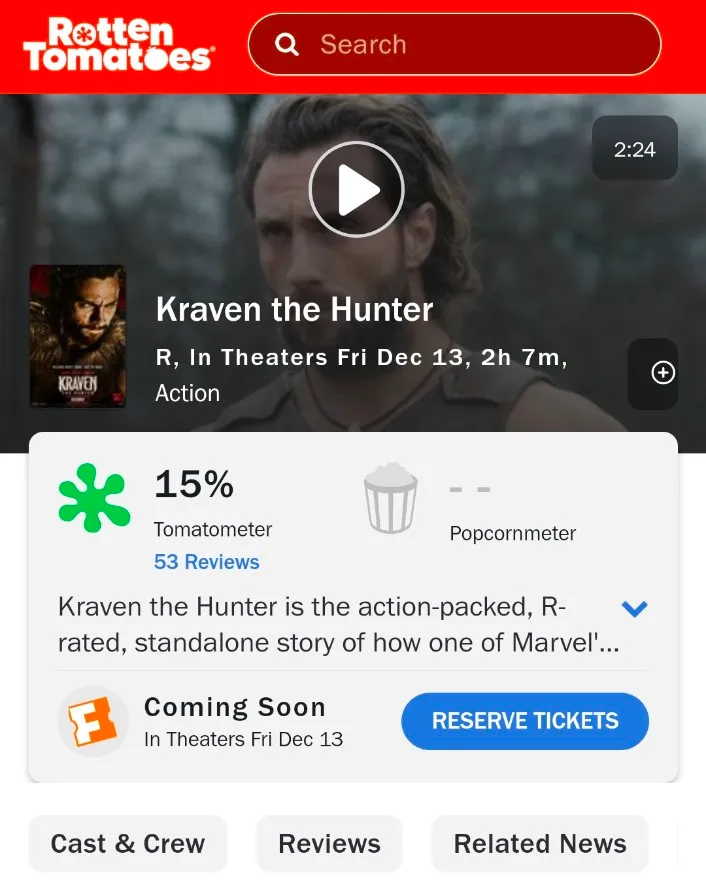 Kraven The Hunter