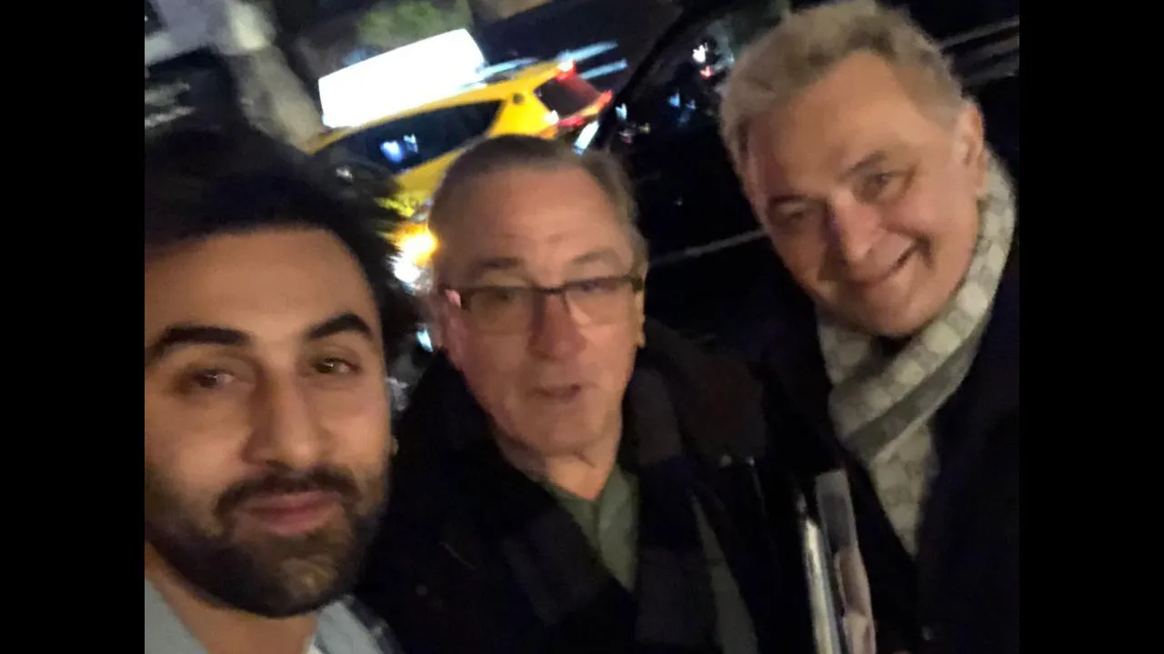 Rishi Kapoor Ranbir Kapoor Robert De Niro