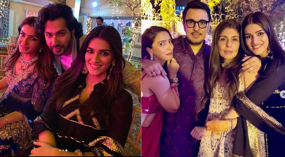Kriti Sanon, Raveena Tandon And Dinesh Vijan