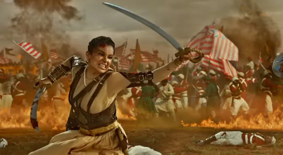 Kangana Ranaut In A Still Of Manikarnika