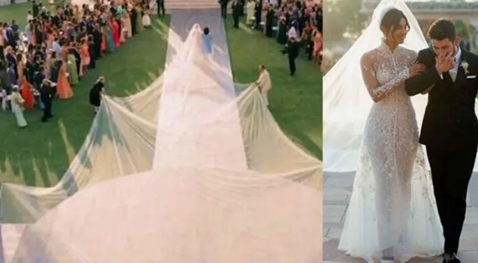 Here s Why Priyanka Chopra Wore A 75 Feet Long Veil