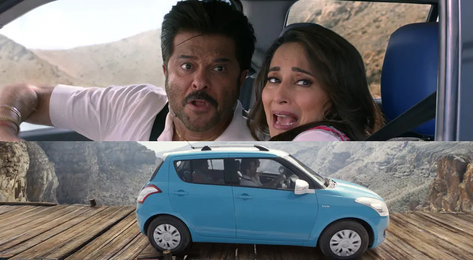 Anil Kapoor And Madhuri Dixit At Total Dhamaal