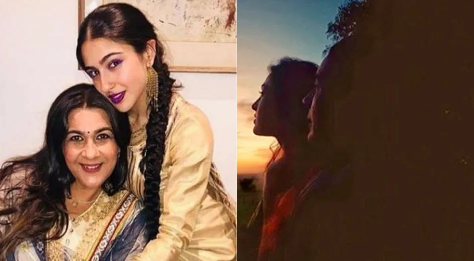 Sara Ali Khan And Amrita Singh