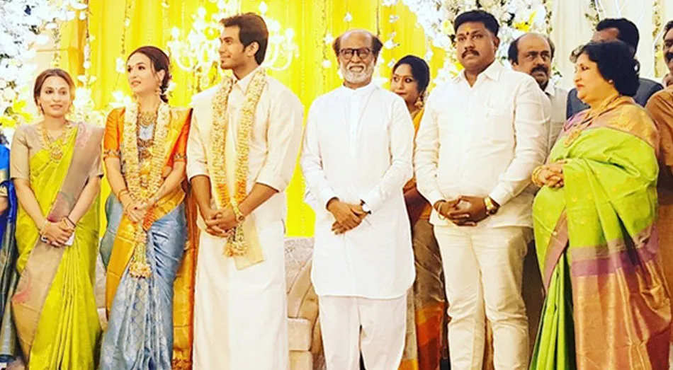 Soundarya Rajinikanth-Vishagan Vanangamudi's Pre-wedding Reception