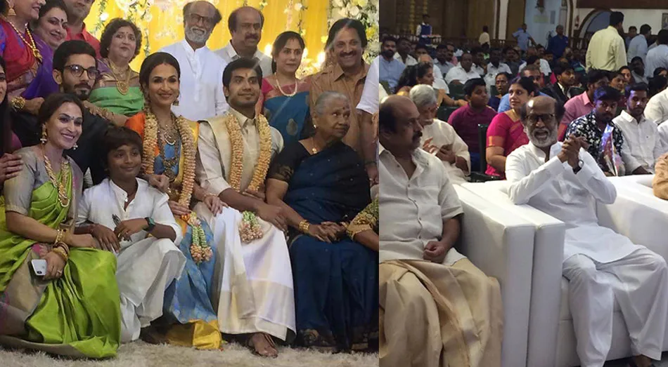 Soundarya Rajinikanth-Vishagan Vanangamudi's Pre-wedding Reception