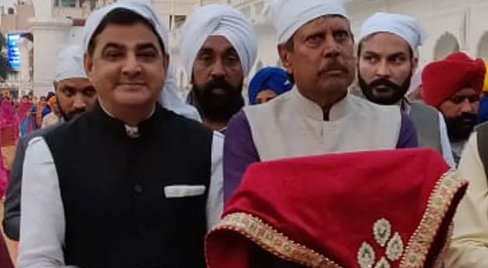 Kapil-Dev & Ajay Sethi at We The Sikhs Book Tour