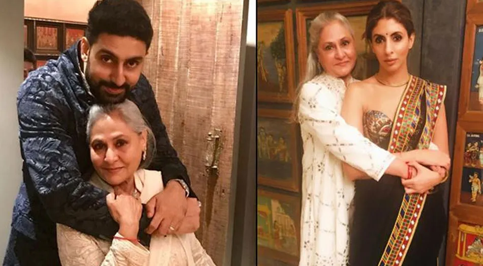 Abhishek Bachchan & Shweta Bachchan Nanda Wish Mom Jaya Bachchan Happy Birthday
