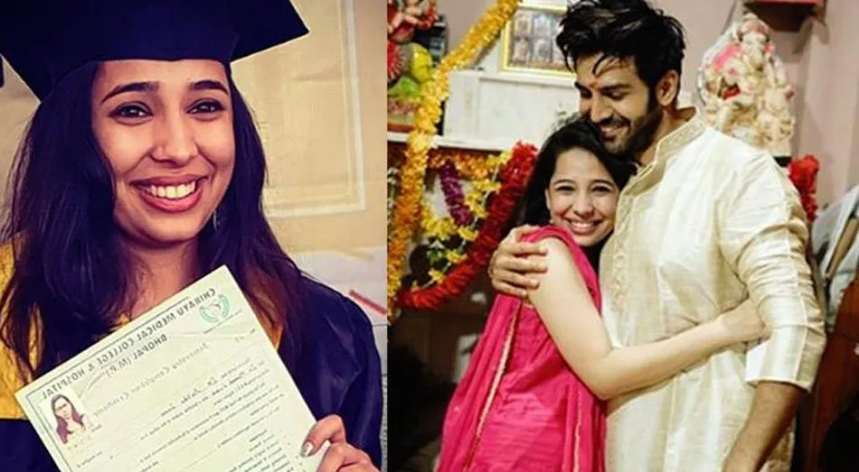 Kartik Aaryan's Sister Is Now A Doctor And He Is Very Proud Of Her