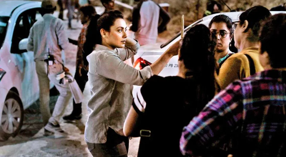 Rani Mukerji Looks As Fiesty As Ever On The Sets Of 'Mardaani 2'