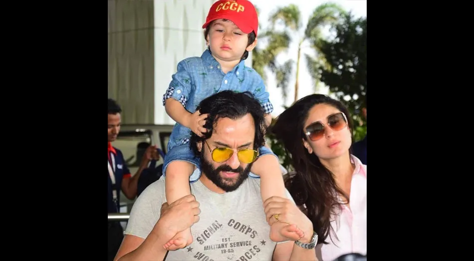 Paparazzi Clicks Taimur, Saif Ali Khan Tells Them ‘Bas Karo Yaar, Bachcha Andha Ho Jayega’