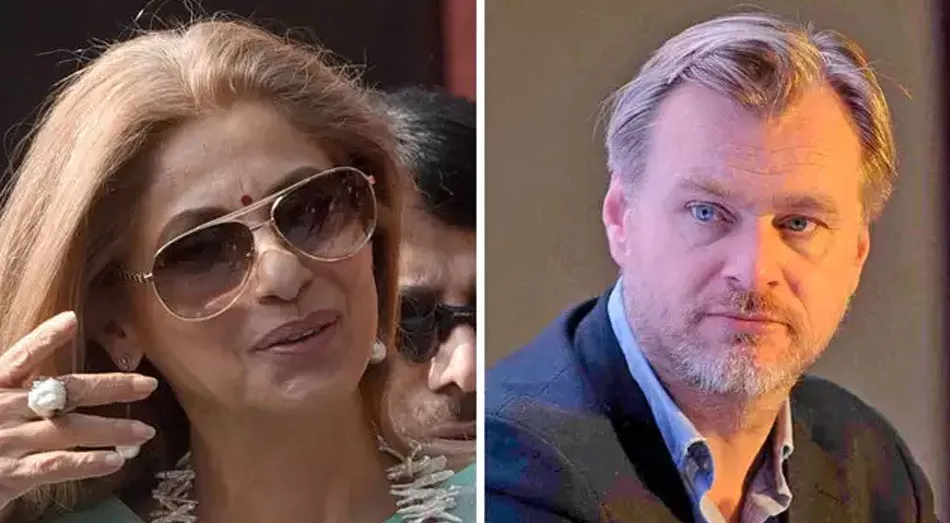 Dimple Kapadia, Christopher Nolan