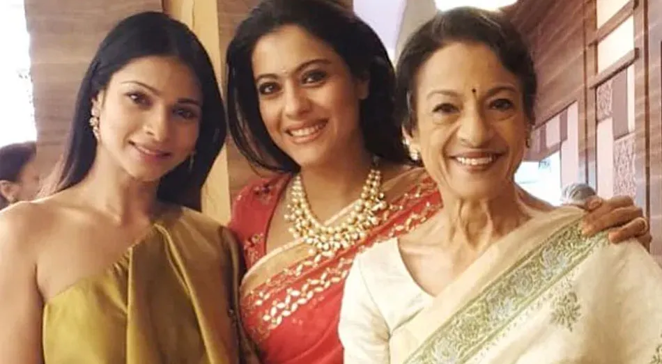 Kajol With Mother Tanuja