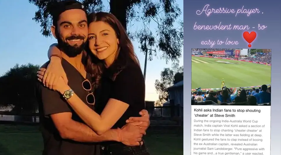 Virat Kolhi, Anushka Sharma