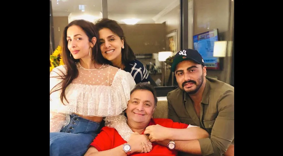 Arjun Kapoor, Rishi Kapoor