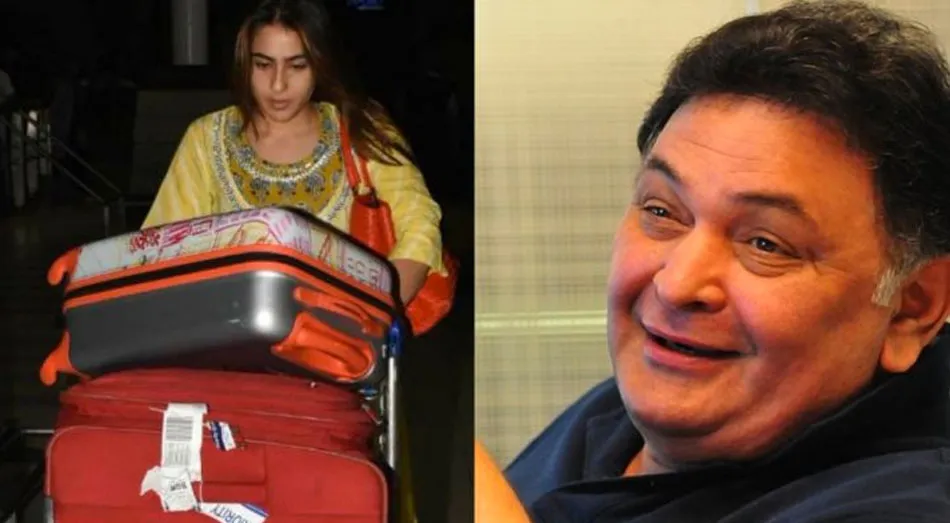 Sara Ali Khan, Rishi Kapoor