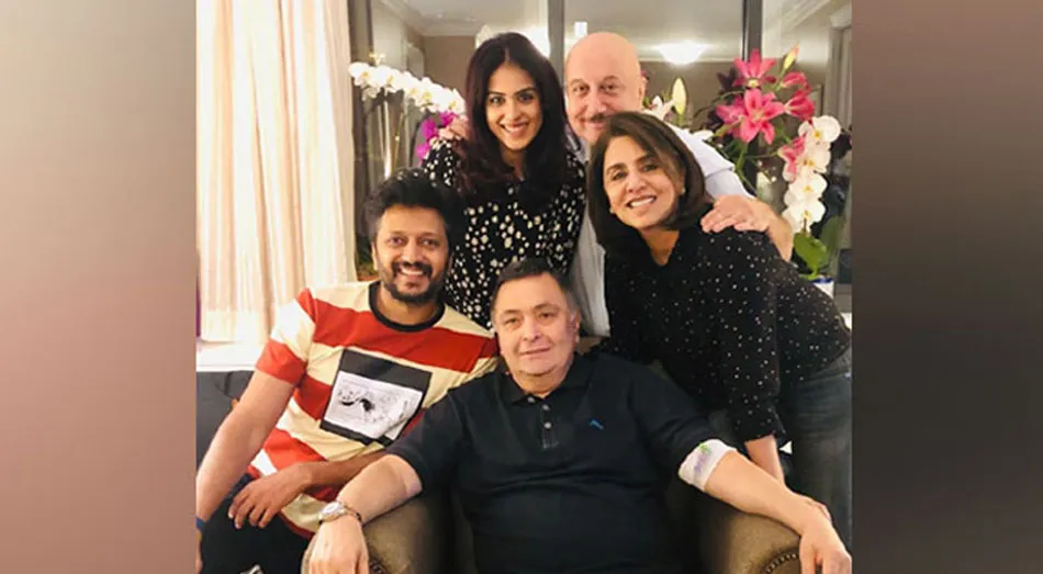 Rishi Kapoor, Riteish Deshmukh