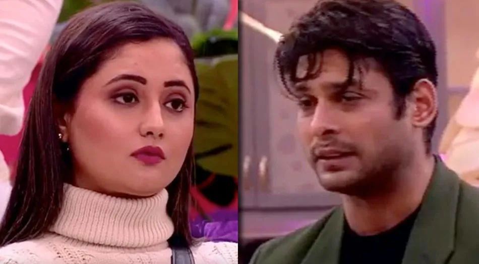 sidharth shukla, rashmi desai