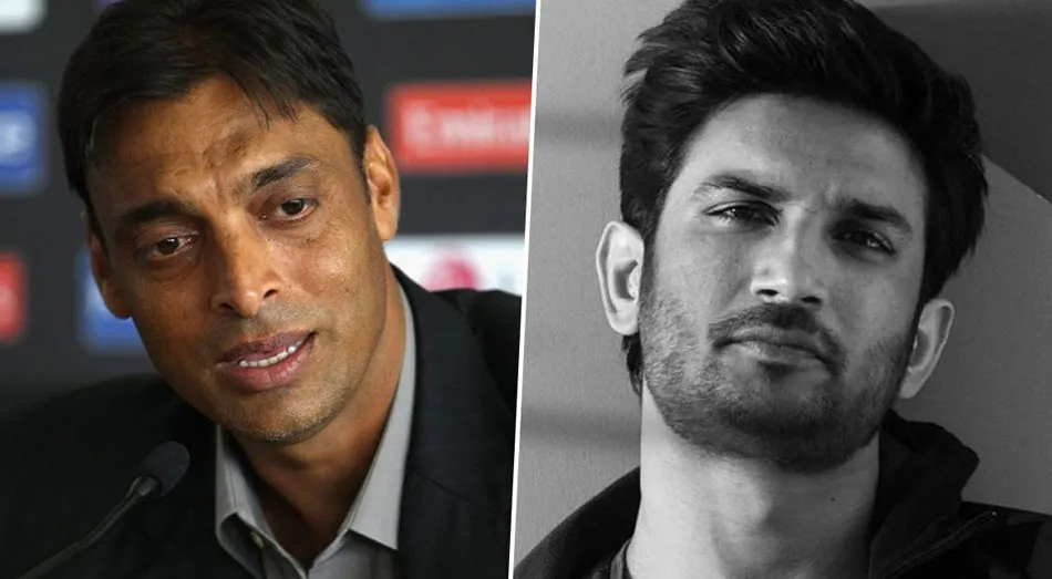 Shoaib Akhtar, sushant singh rajput