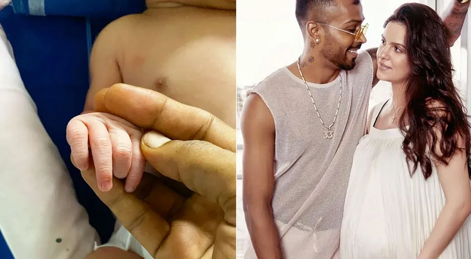 Hardik Pandya and Natasa Stankovic blessed with baby boy