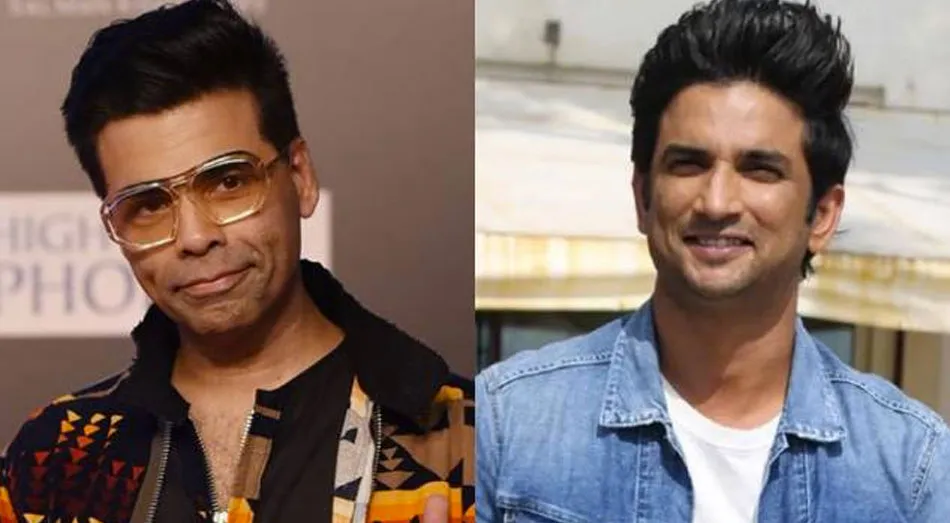 karan johar, sushant singh rajput
