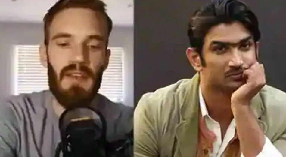 Pewdiepie Pays Tribute To Sushant Singh Rajput