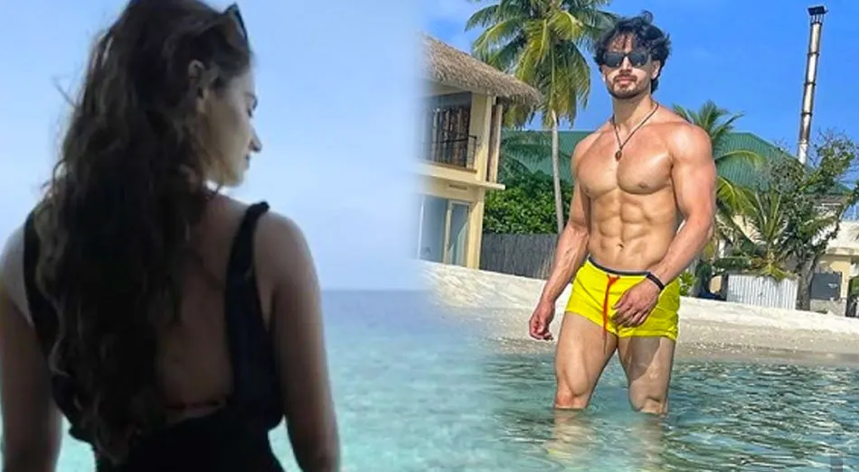 Disha Patani And Tiger Shroff Chill In Maldives