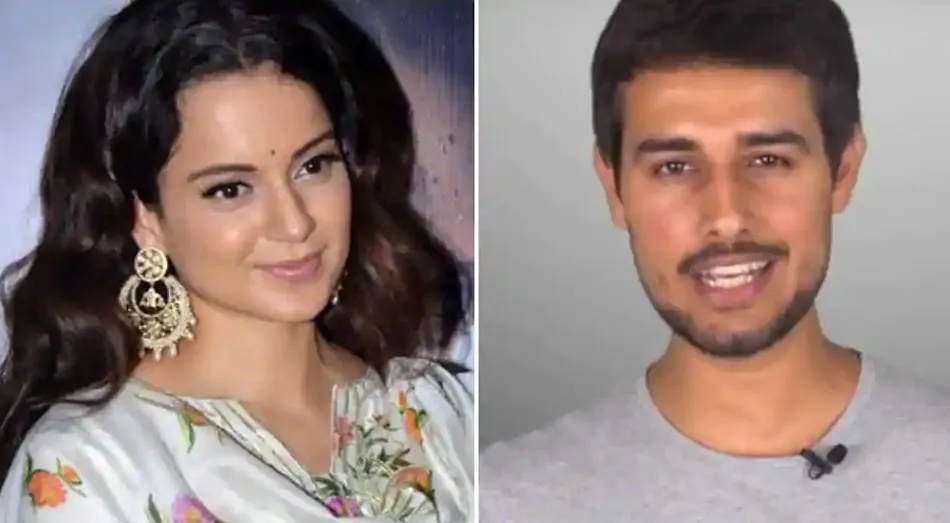 Kangana Ranaut, Dhruv Rathee