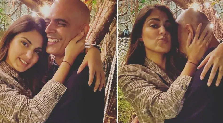 Rhea Chakraborty, Rajiv Lakshman