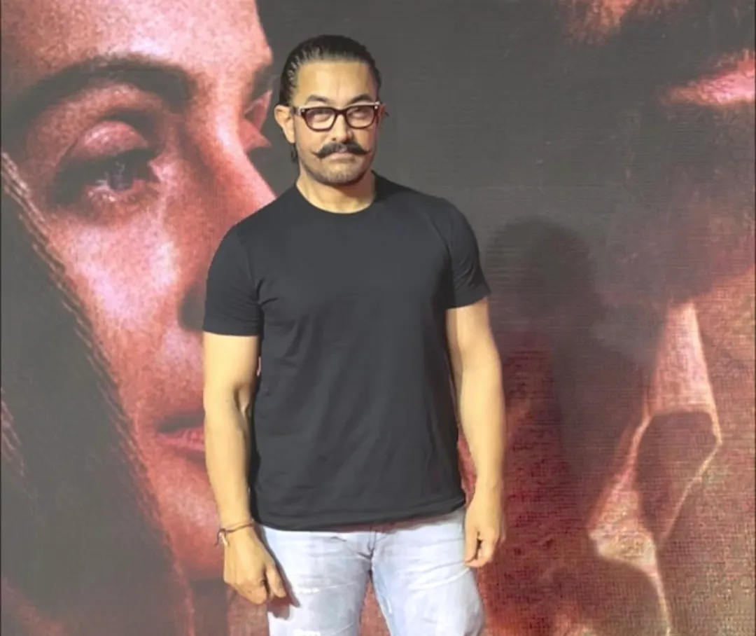 Aamir Khan at Gadar 2 Success Bash