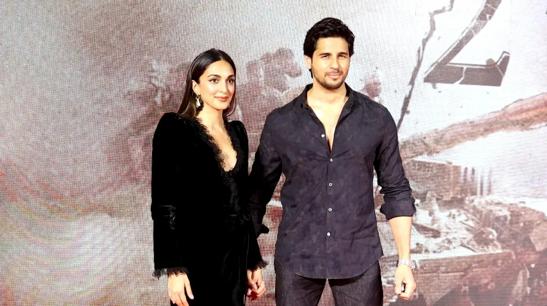 Sidharth Malhotra Kiara Advani at Gadar 2 Success Bash