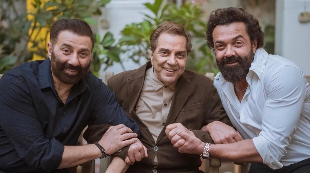 Sunny Deol Bobby Deol and Dharmendra