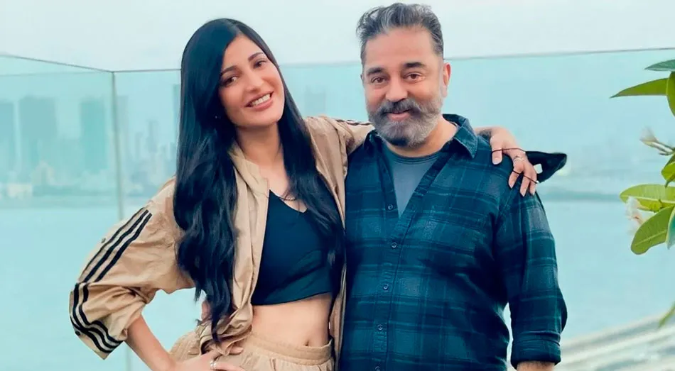Shruti Haasan Kamal Haasan