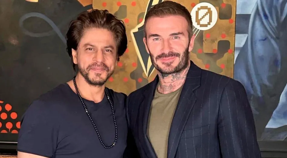 Shah Rukh Khan David Beckham
