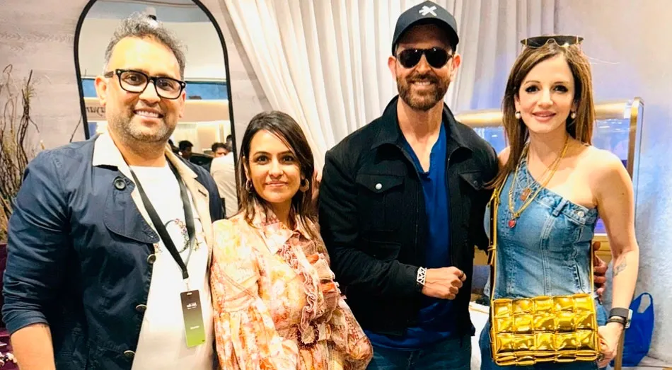 Sussanne Khan, Hrithik Roshan