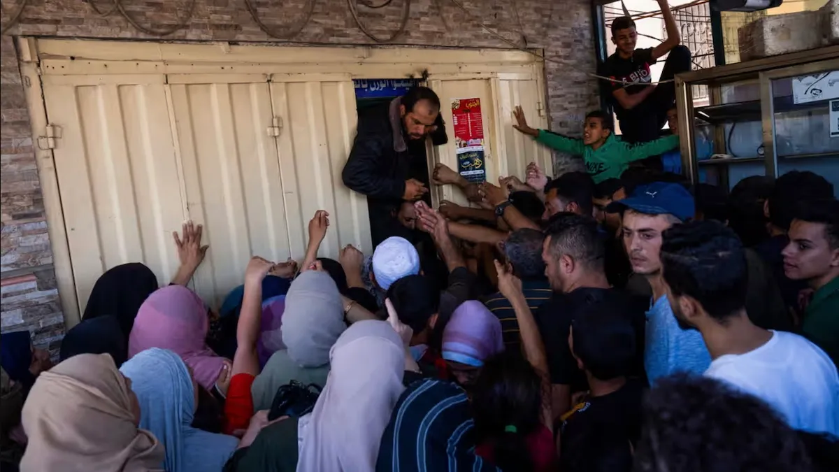 gaza food water crisis
