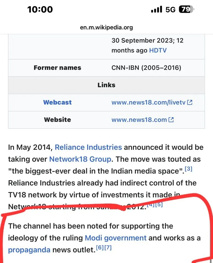 cnn-news18 wikipedia