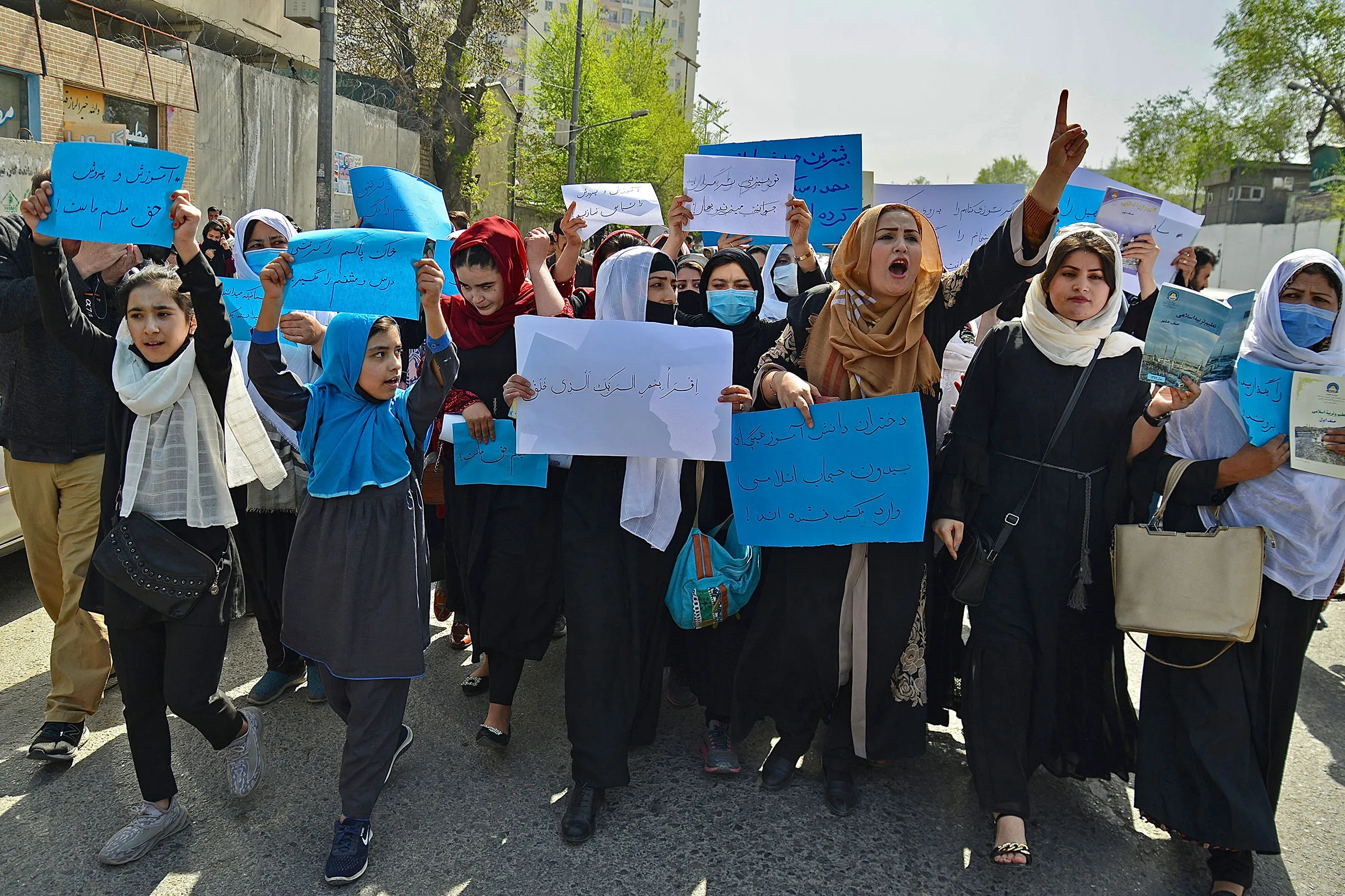 schools afghan women protest.jpg