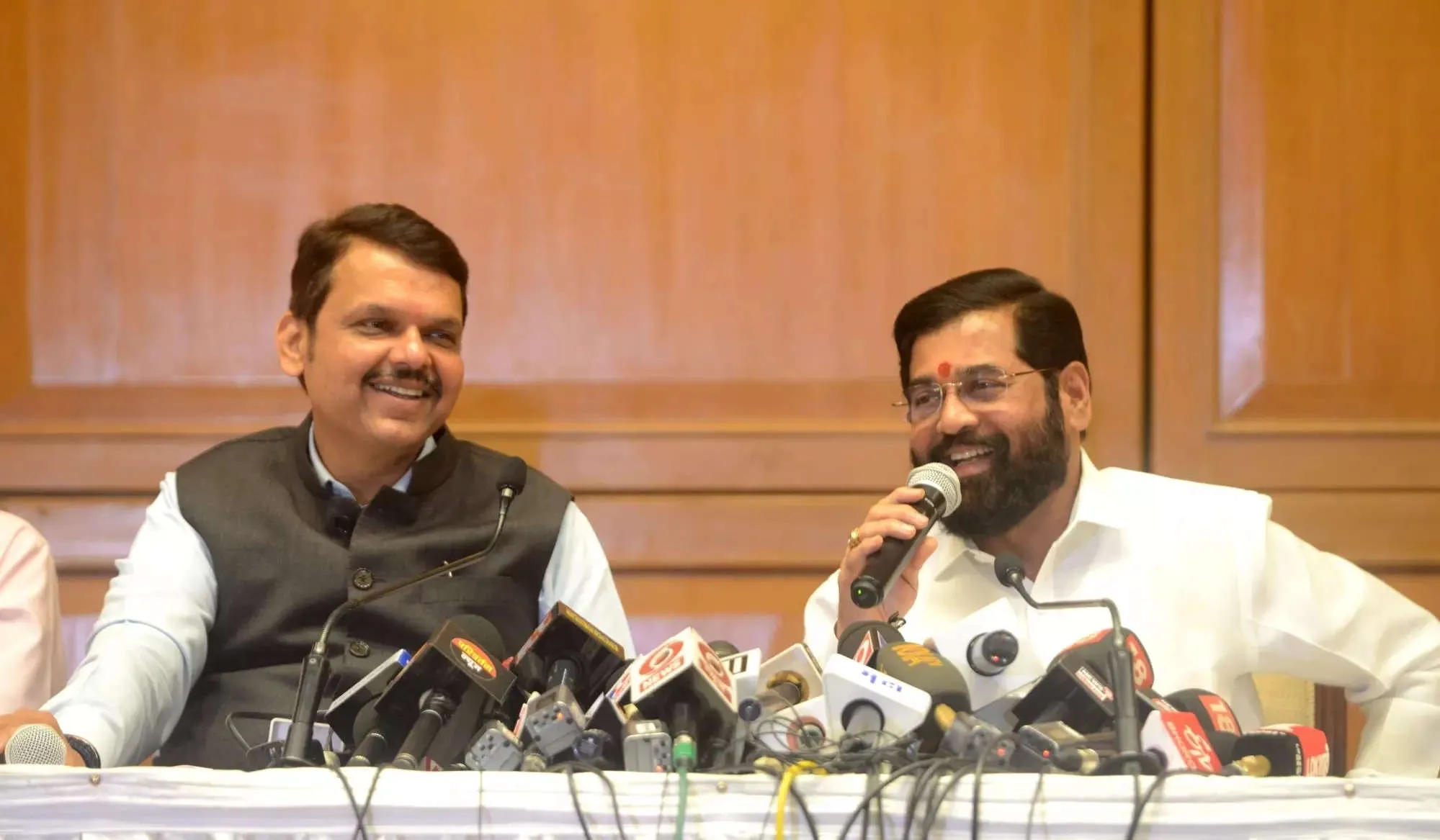 Denedra Fadnavis Eknath Shinde Maharashtra CM