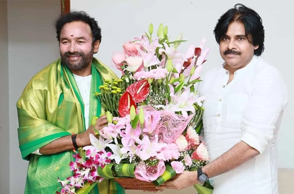 G Kishan Reddy Pawan Kalyan