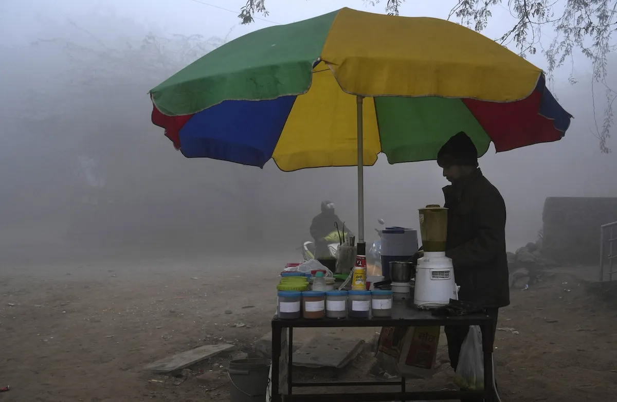 Delhi fog