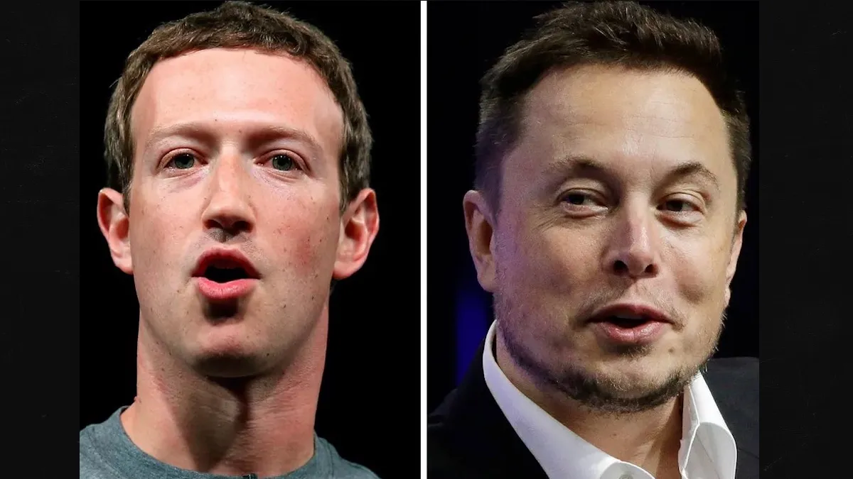 Mark Zuckerberg and Elon Musk