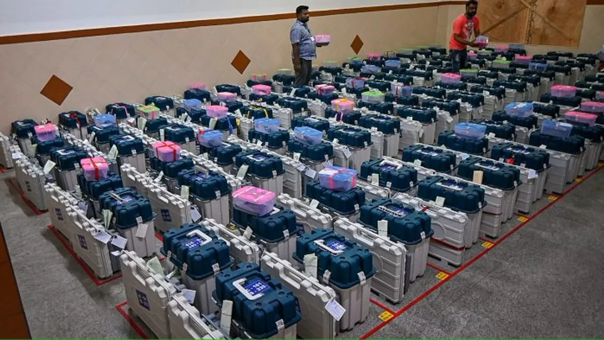 EVMs Electronic Voting Machines 2024 Lok Sabha Election Commission of India 