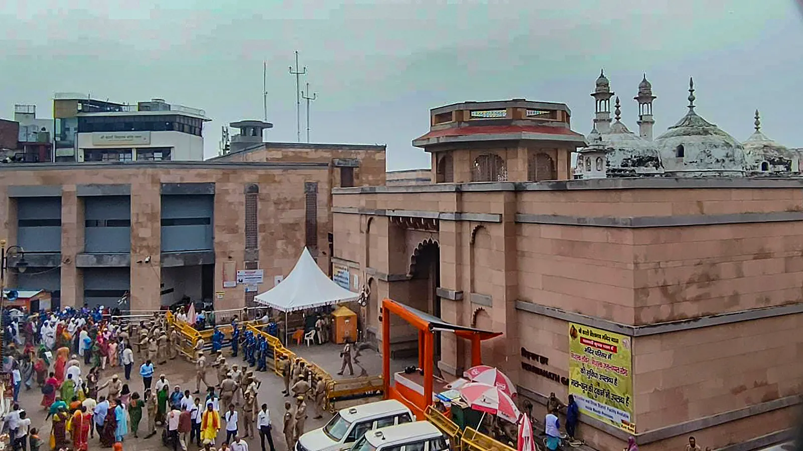 Gyanvapi mosque complex, in Varanasi