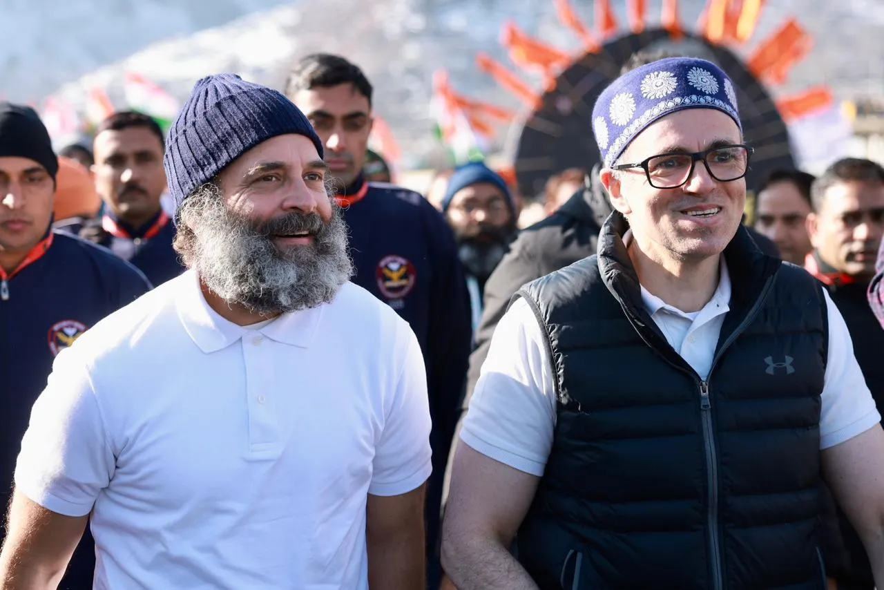 Omar Abdullah Rahul Gandhi