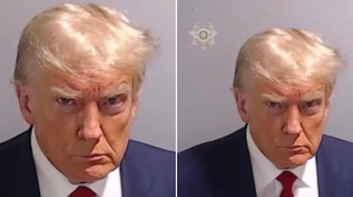 Donald Trump mug shot