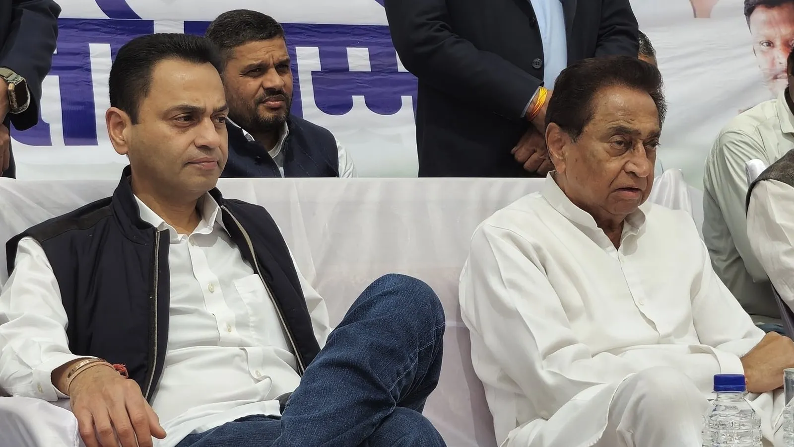 Nakul Nath and Kamal Nath 